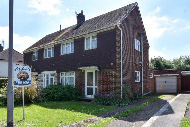 Thumbnail Semi-detached house for sale in Station Road, Aylesford, Kent