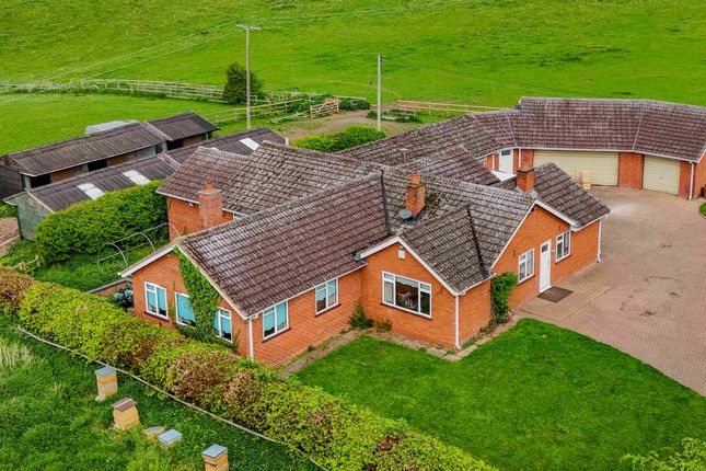 Thumbnail Detached bungalow for sale in Aston Court Farm, Aston Bank, Knighton On Teme, Newnham Bridge