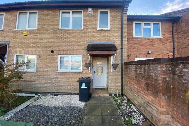 Thumbnail End terrace house to rent in Sunnymead, Werrington, Peterborough