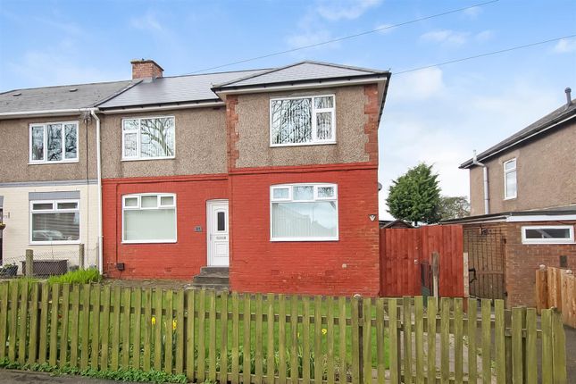 Semi-detached house for sale in Highland Gardens, Shildon