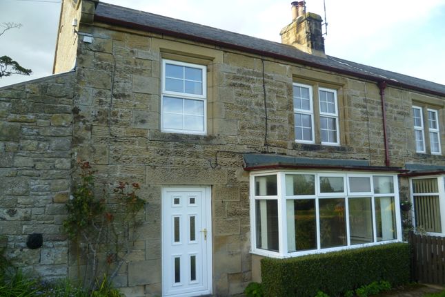 Thumbnail End terrace house to rent in Northside Cottages, Netherton, Near Rothbury, Morpeth, Northumberland