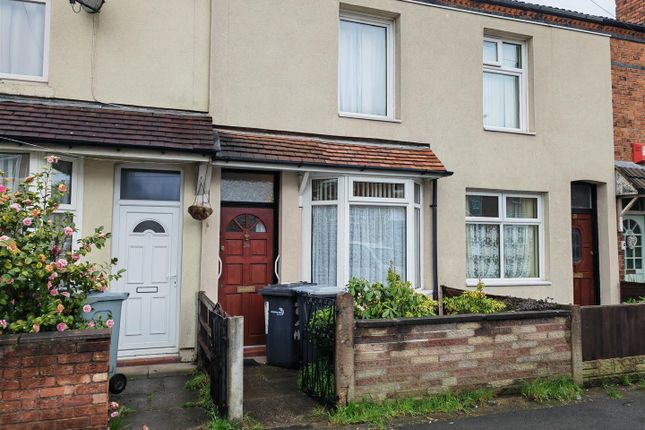 Terraced house for sale in Minshull New Road, Crewe