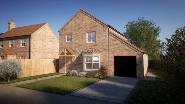 Thumbnail Detached house for sale in Plot 5 Meadow View, Carlton Miniott, Thirsk