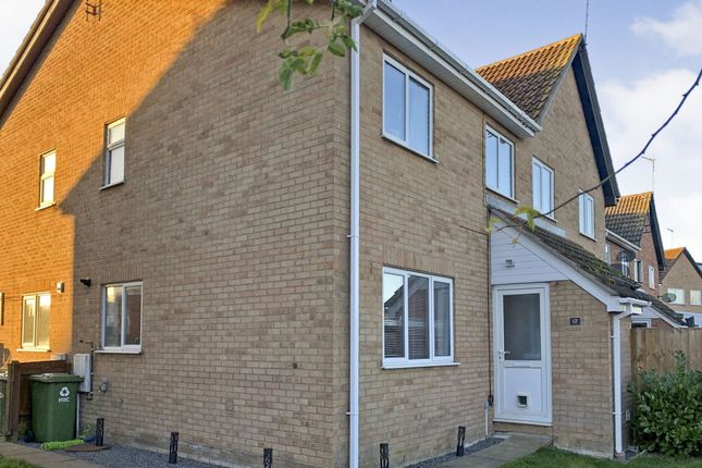 Thumbnail Terraced house for sale in Stanch Hill Road, Sawtry, Huntingdon