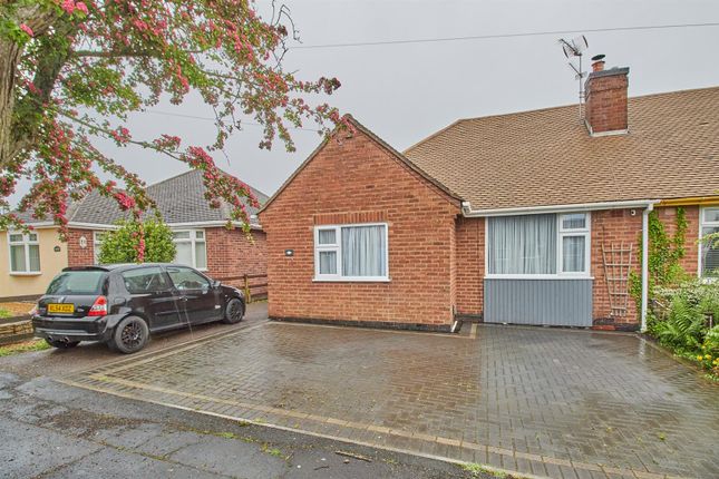 Thumbnail Semi-detached bungalow for sale in Stoneycroft Road, Earl Shilton, Leicester
