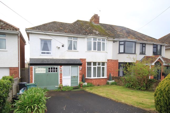 Semi-detached house for sale in Wembdon Hill, Wembdon, Bridgwater