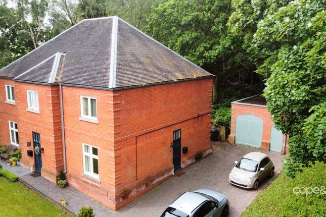 Thumbnail Semi-detached house for sale in Park Row, Bretby, Burton-On-Trent, Derbyshire