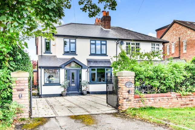 Thumbnail Semi-detached house for sale in Altrincham Road, Wilmslow, Cheshire