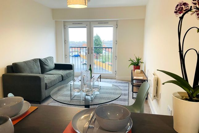 Thumbnail Flat to rent in Hunslet House, Station Road, Corby, Northamptonshire