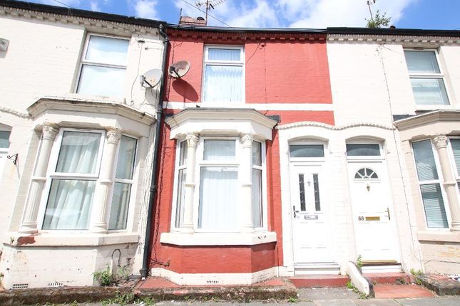 Thumbnail Terraced house to rent in Strathcona Road, Wavertree