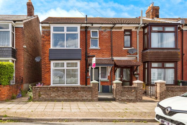 Thumbnail End terrace house for sale in Romsey Avenue, Portsmouth