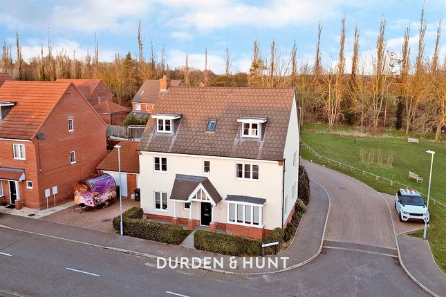 Thumbnail Detached house for sale in Hallett Road, Flitch Green, Dunmow