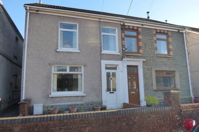 Thumbnail Semi-detached house for sale in School Road, Crynant, Neath .