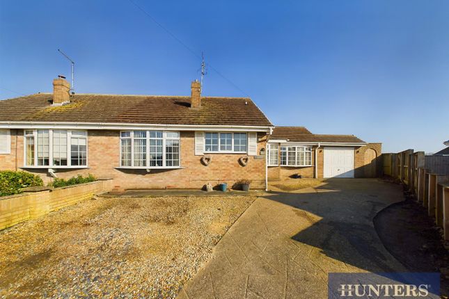 Thumbnail Semi-detached bungalow for sale in Grange Close, Bempton, Bridlington