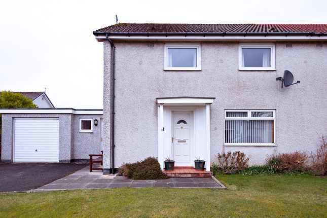 Semi-detached house for sale in Strathmore Court, Thurso