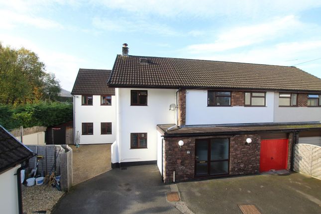Thumbnail Semi-detached house for sale in Chapel Road, Abergavenny