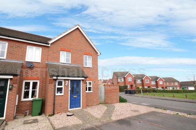 Thumbnail End terrace house to rent in Butterfields, Wellingborough, Northamptonshire.