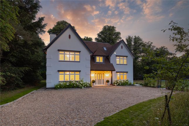 Thumbnail Detached house for sale in Frensham Vale, Lower Bourne, Farnham, Surrey