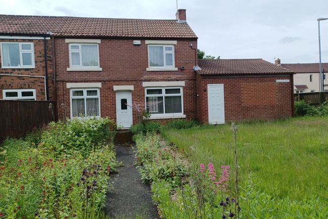 Thumbnail End terrace house for sale in Colling Avenue, Seaham, County Durham