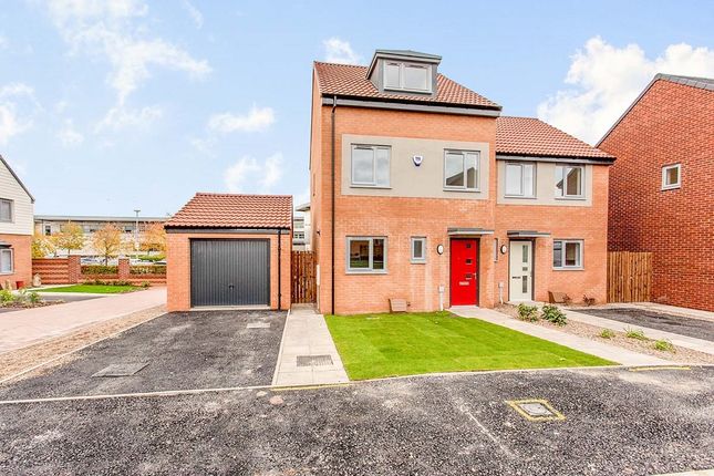 Thumbnail Semi-detached house to rent in Burnet Drive, Darlington