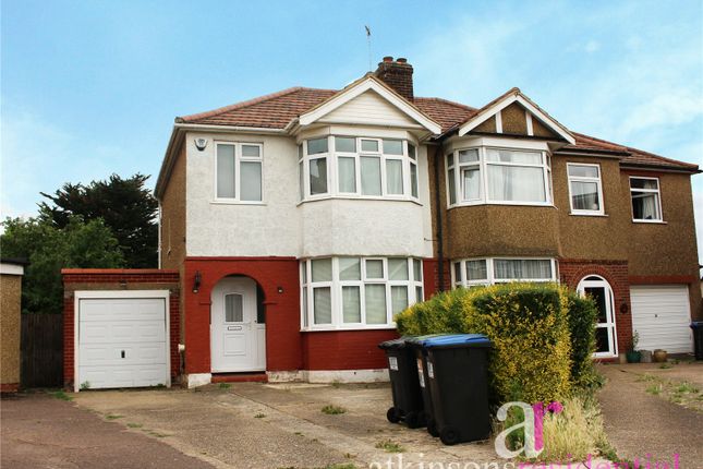 Thumbnail Semi-detached house for sale in Sandringham Close, Enfield, Middlesex