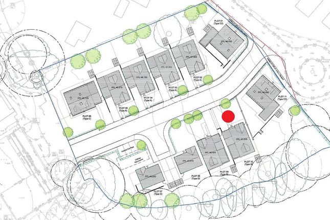 Plot 10 Siteplan Cropped And Red Dotted.Jpg