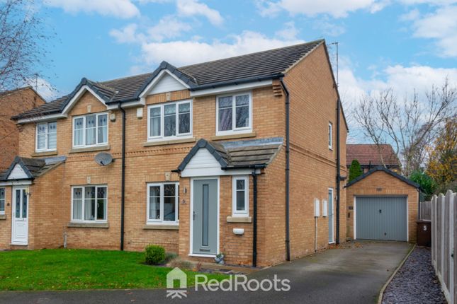 Thumbnail Semi-detached house for sale in Stratus Close, Ackworth, Pontefract, West Yorkshire