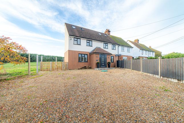 Thumbnail Semi-detached house for sale in Grove Road, Wickhambreaux