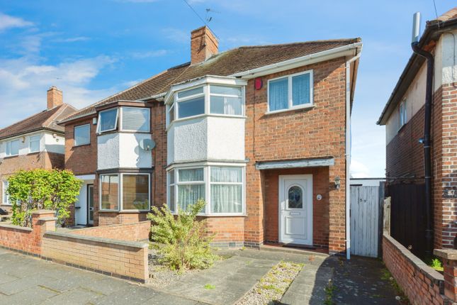 Semi-detached house for sale in Swithland Avenue, Leicester, Leicestershire