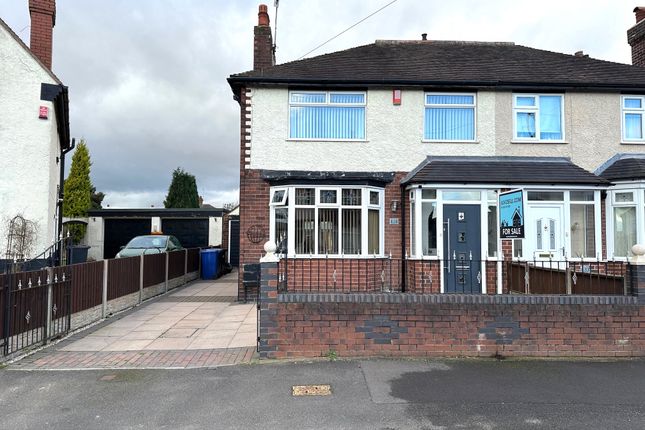 Thumbnail Semi-detached house for sale in Reeves Avenue, Newcastle-Under-Lyme