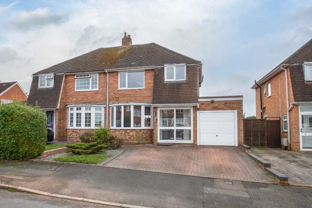 Thumbnail Semi-detached house for sale in Vaynor Drive, Redditch, Worcestershire