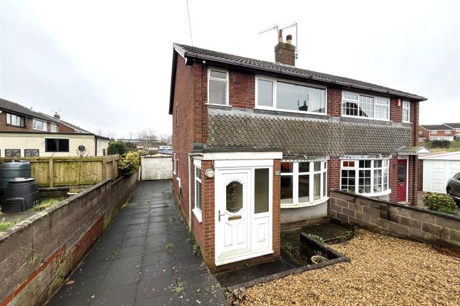 Semi-detached house for sale in Orgreaves Close, Bradwell, Newcastle