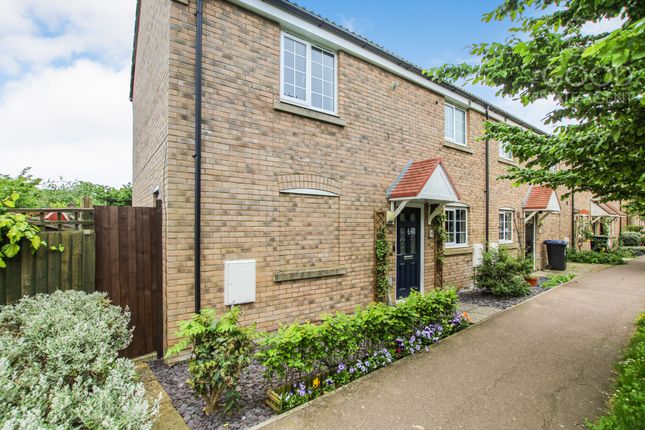 Thumbnail End terrace house for sale in Kingfisher Drive, Soham