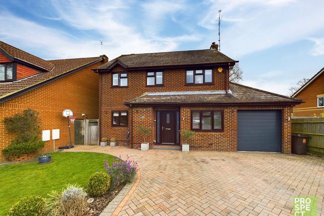 Thumbnail Detached house for sale in Hunters Way, Spencers Wood, Reading, Berkshire