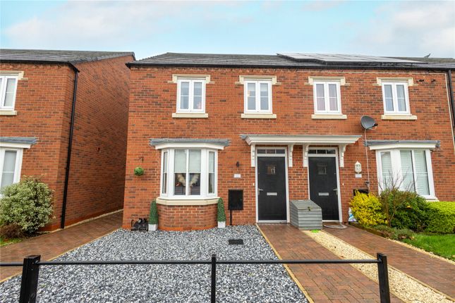 Thumbnail End terrace house for sale in Gregory Close, Doseley, Telford, Shropshire