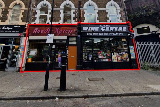 Thumbnail Commercial property for sale in 85 And 89 Amhurst Road, Hackney, London