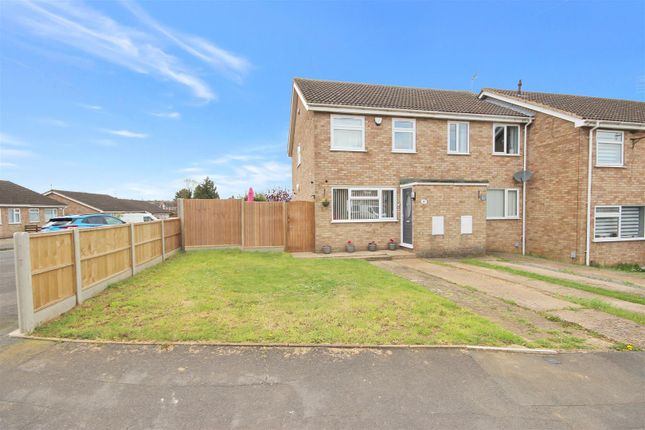 Thumbnail Terraced house for sale in Saxon Rise, Irchester, Wellingborough