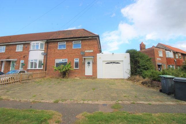 Thumbnail End terrace house to rent in Hill Crescent, Brogborough, Bedford