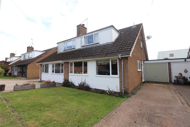 Semi-detached house for sale in Willow Close, Spratton, Northamptonshire