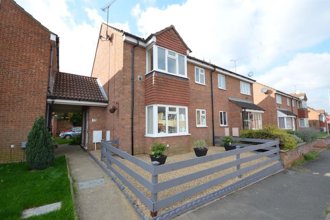 Thumbnail End terrace house to rent in Twigden Court, Mount Pleasant Road, Luton