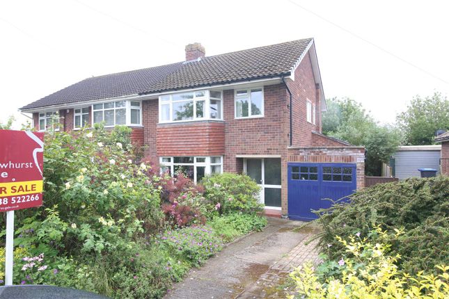 Thumbnail Semi-detached house for sale in Bilton Road, Rugby