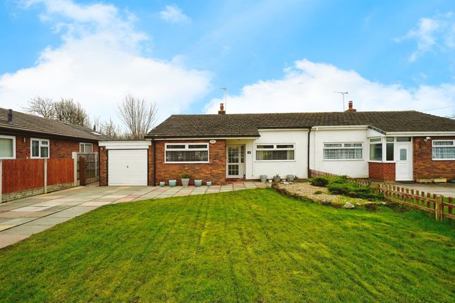 Thumbnail Semi-detached bungalow for sale in Newcroft, Saughall, Chester
