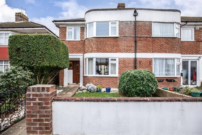 Thumbnail End terrace house for sale in Cranleigh Road, Broadwater, Worthing