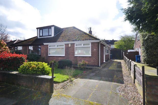 Thumbnail Semi-detached bungalow for sale in Lynmouth Close, Radcliffe, Manchester