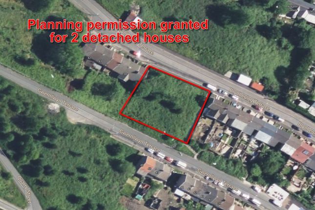 Thumbnail Land for sale in 0.25 Acres With Planning Permission, Brynheulog Terrace, Tylorstown CF433Dw