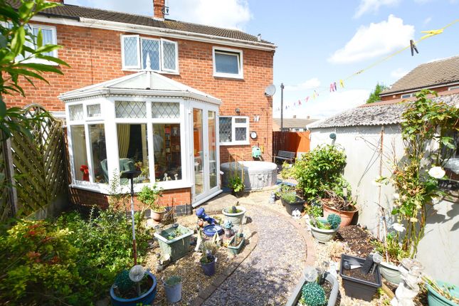 Semi-detached house for sale in Halcroft Rise, Wigston, Leicester