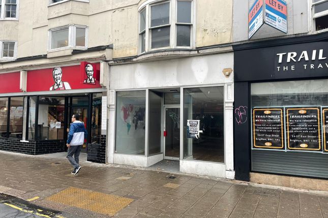 Retail premises to let in Western Road, Brighton