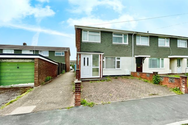 Thumbnail End terrace house for sale in Orchard Way, Tiverton