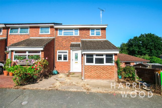 Thumbnail End terrace house to rent in Queensland Drive, Colchester, Essex
