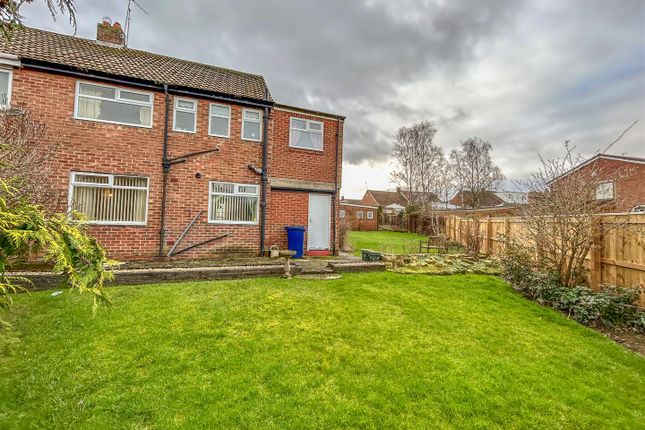 Semi-detached house for sale in Bywell Avenue, Fawdon, Newcastle Upon Tyne